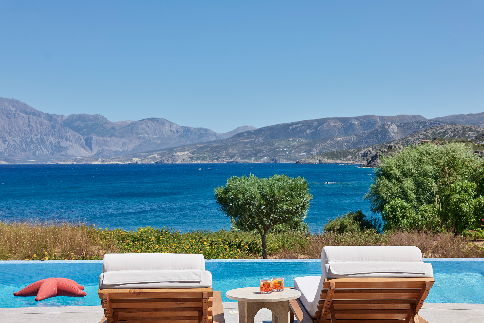 Iremia Seafront Villa Pool with amazing sea views 